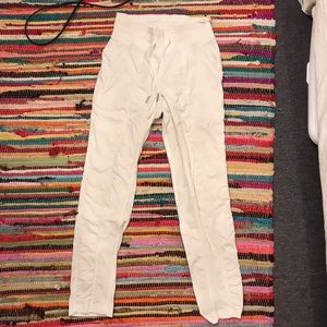 Lululemon White Joggers